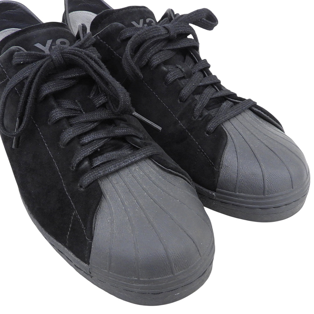 Y-3 ワイスリー KURO SUPERSTAR/スーパースター ローカット スニーカー シューズ メンズ 黒 ブラック 28cm JS4375 シューズ