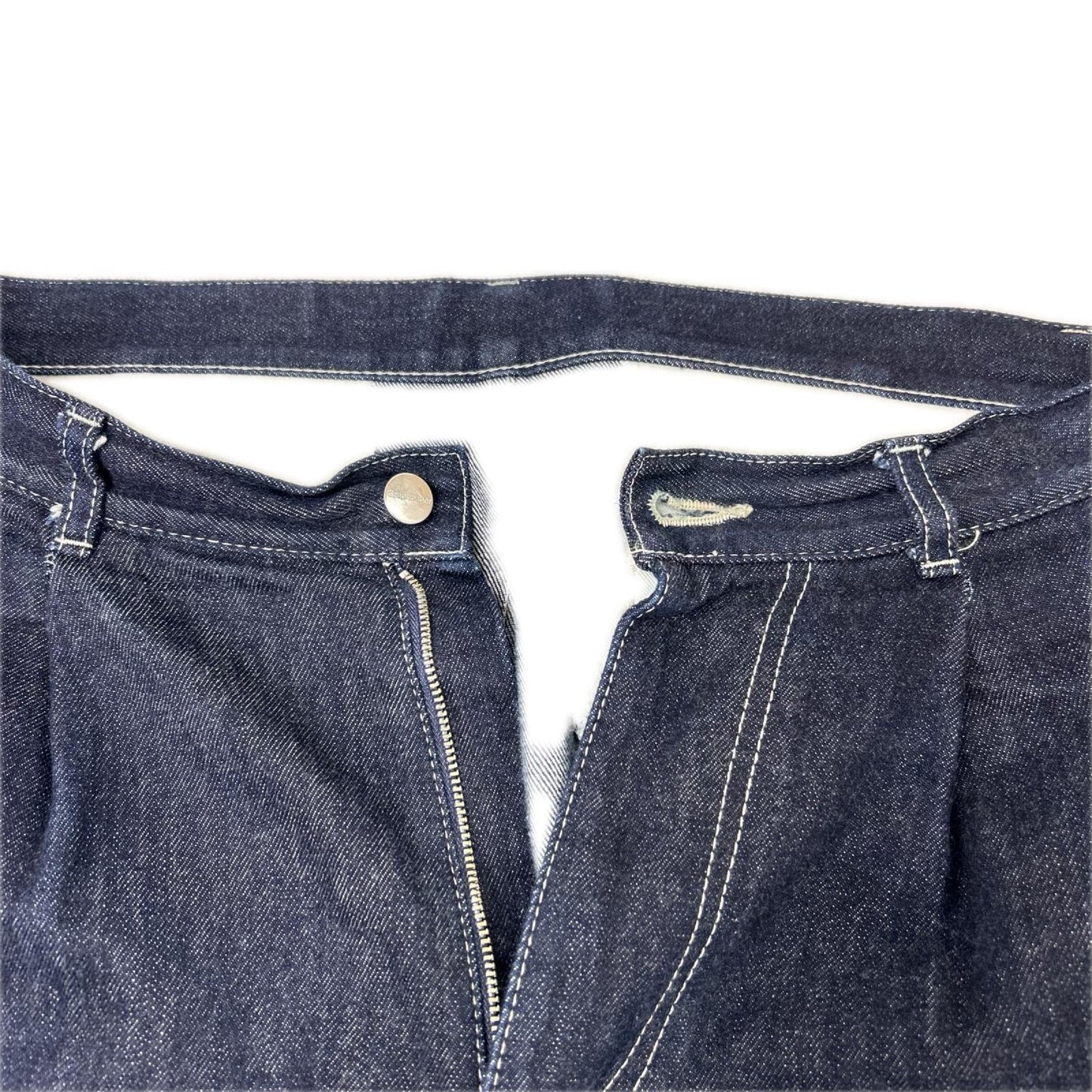 Graphpaper グラフペーパー GU243-40188RB インディゴ Selvage Denim Two Tuck Pants/セルビッジデニム2タックパンツ ボトムス
