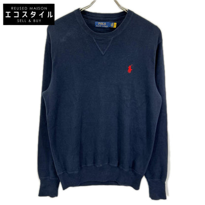 POLObyRalphLauren ポロラルフローレン ネイビー 前V コットン ニットセーター トップス