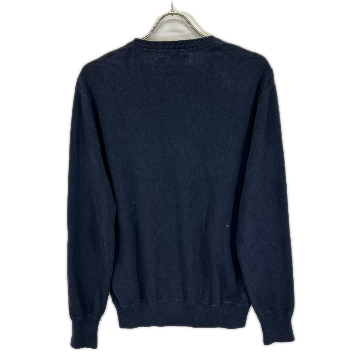 POLObyRalphLauren ポロラルフローレン ネイビー 前V コットン ニットセーター トップス