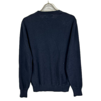 POLObyRalphLauren ポロラルフローレン ネイビー 前V コットン ニットセーター トップス