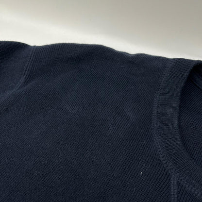 POLObyRalphLauren ポロラルフローレン ネイビー 前V コットン ニットセーター トップス