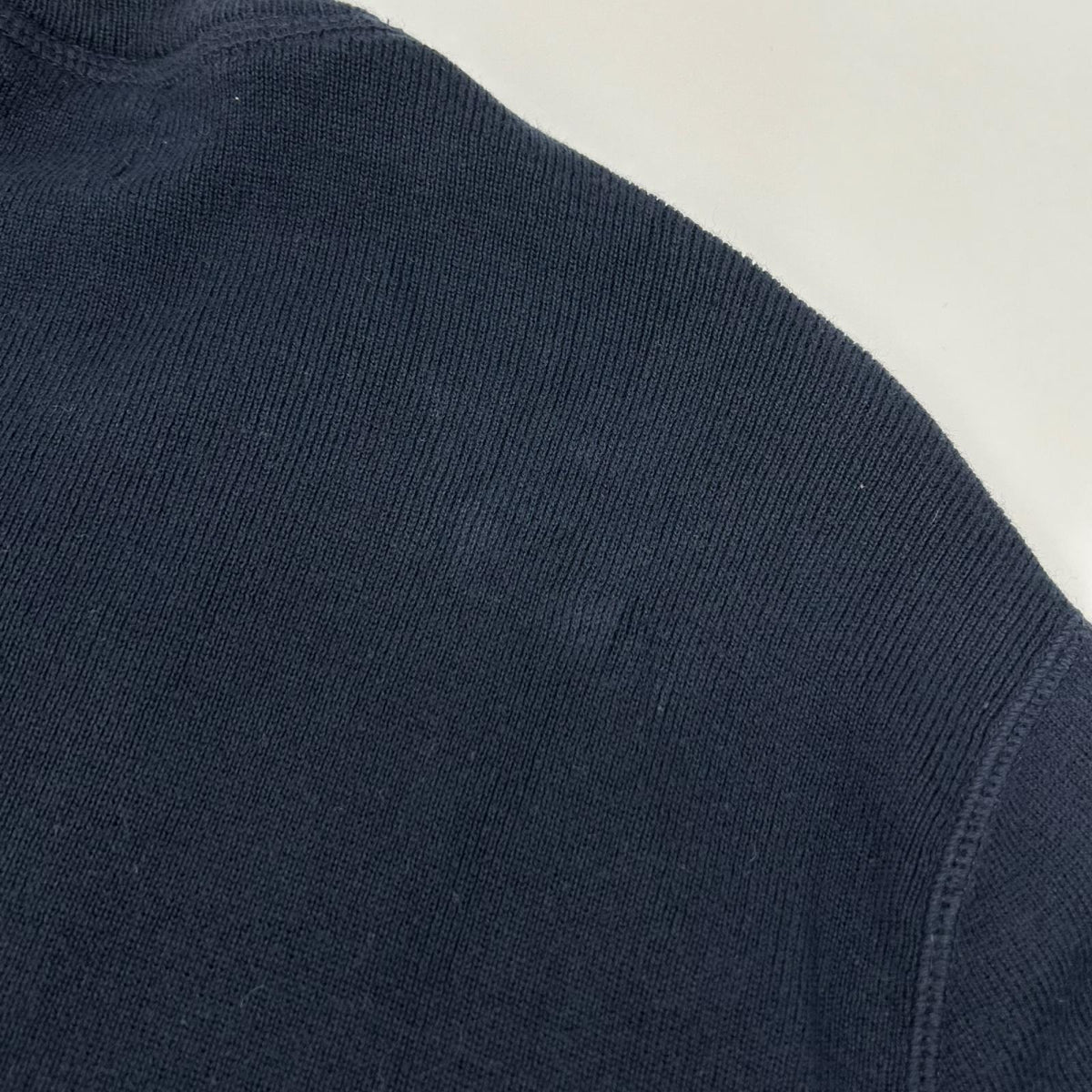 POLObyRalphLauren ポロラルフローレン ネイビー 前V コットン ニットセーター トップス