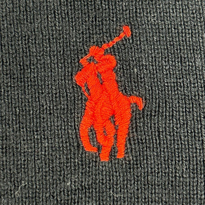 POLObyRalphLauren ポロラルフローレン ネイビー 前V コットン ニットセーター トップス