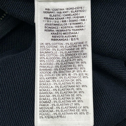 DIESEL ディーゼル コットン 刺繍ロゴ ジップアップパーカー トップス