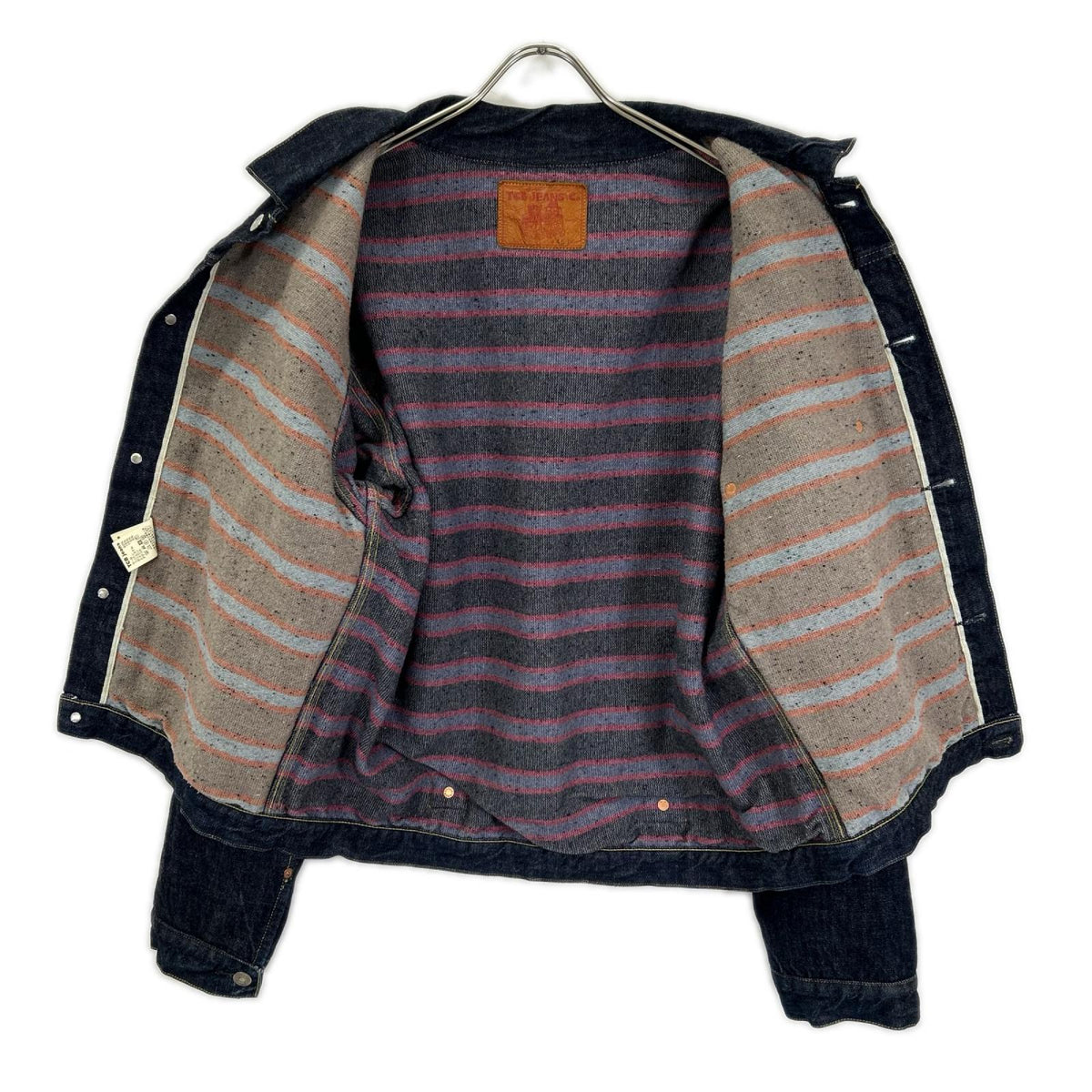 TCB JEANS&CO. ティーシービージーンズ 21AW インディゴ フラップポケット WOOL LINED TYPE-1st デニムジャケット ジャケット