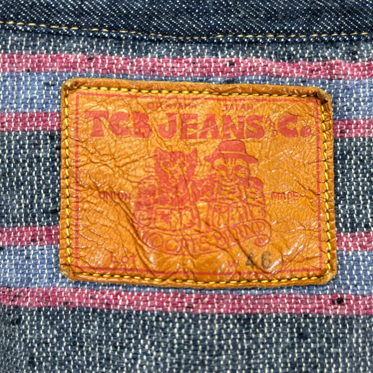 TCB JEANS&CO. ティーシービージーンズ 21AW インディゴ フラップポケット WOOL LINED TYPE-1st デニムジャケット ジャケット