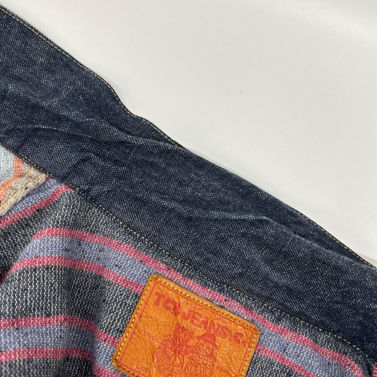TCB JEANS&CO. ティーシービージーンズ 21AW インディゴ フラップポケット WOOL LINED TYPE-1st デニムジャケット ジャケット