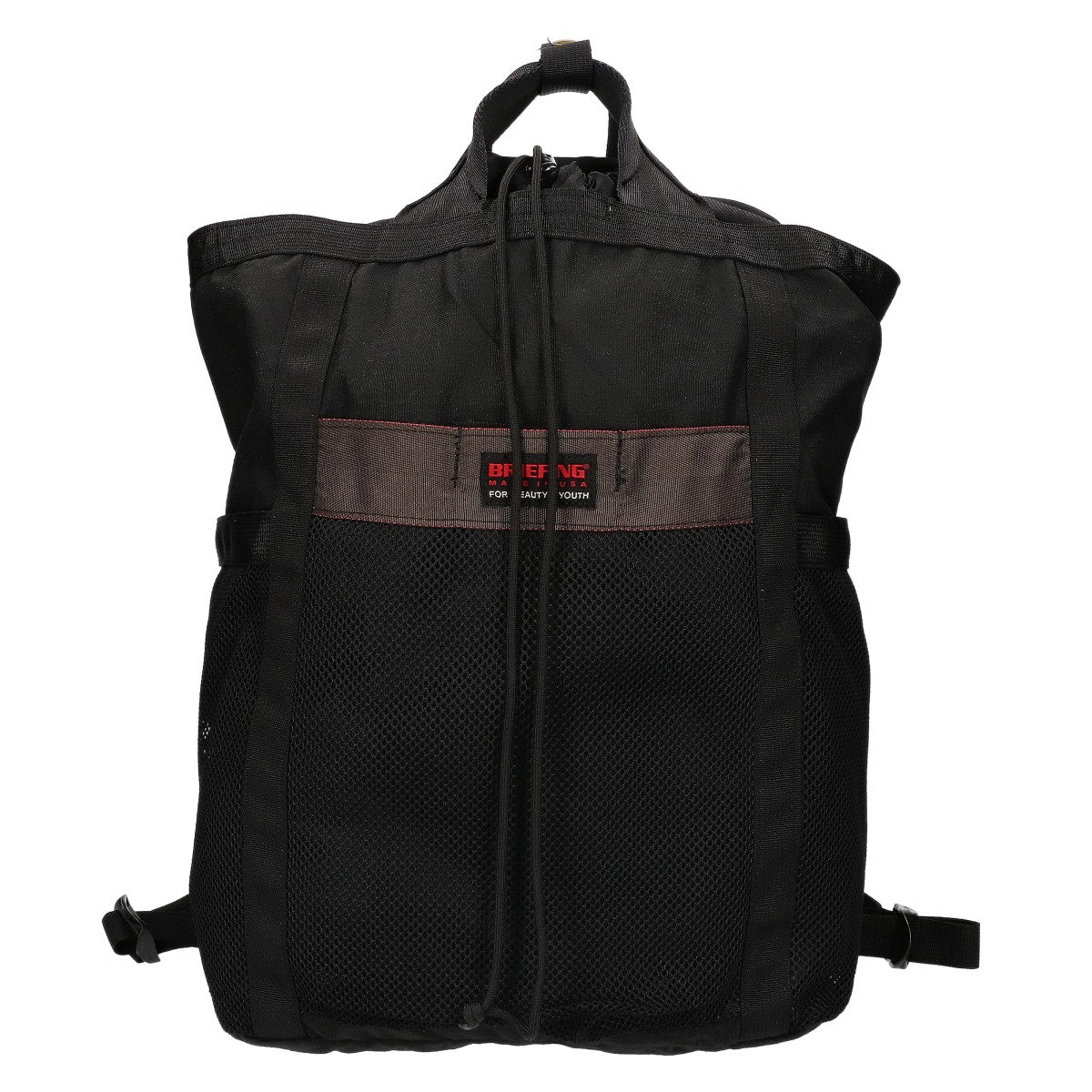 BRIEFING ブリーフィング B&U別注 MESH MARKET SAC メッシュポケット 2WAYバックパック リュック バックパック