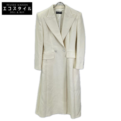 DOLCE&GABBANA ドルチェアンドガッバーナ F0W0IT 23AW ナチュラルホワイト コート コート
