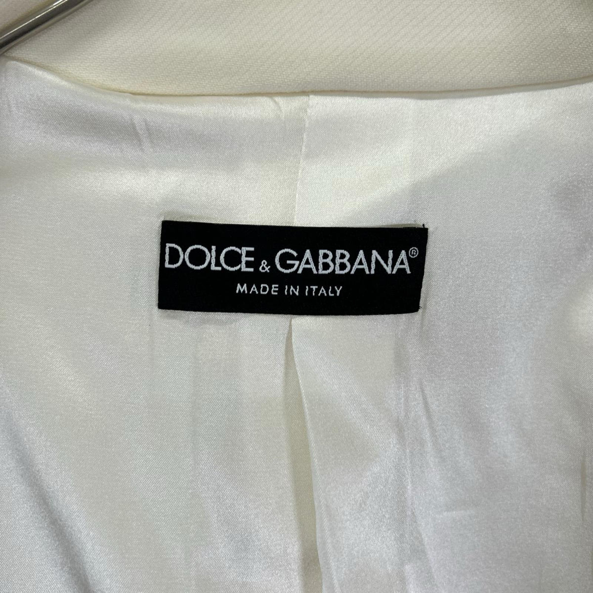 DOLCE&GABBANA ドルチェアンドガッバーナ F0W0IT 23AW ナチュラルホワイト コート コート