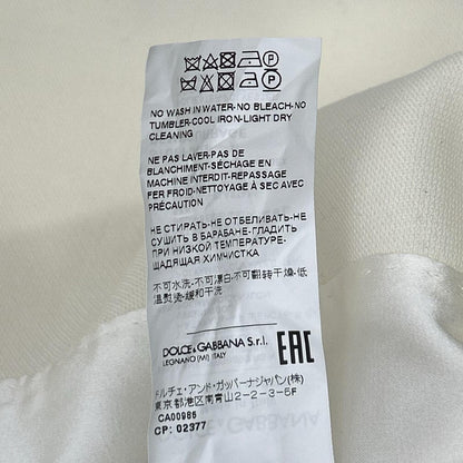 DOLCE&GABBANA ドルチェアンドガッバーナ F0W0IT 23AW ナチュラルホワイト コート コート