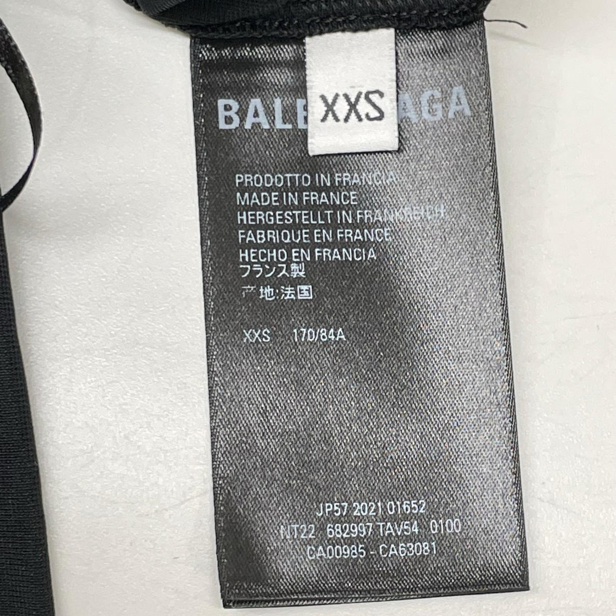 BALENCIAGA バレンシアガ 682997 21年 ブラック ケープ トップス トップス