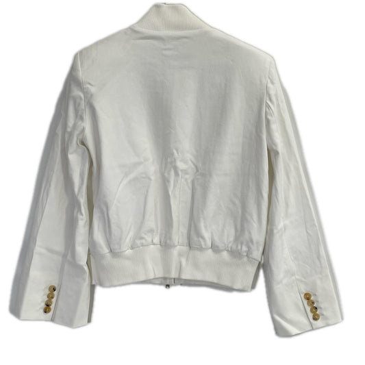 Max Mara マックスマーラ 104131186 20年 ホワイト ノーカラージップアップジャケット ジャケット