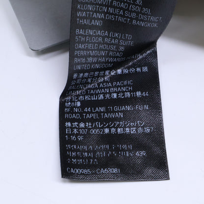 BALENCIAGA バレンシアガ 【新品/国内正規/23年製】751721 フォールデッド オーバーサイズ ベルト ツイル クロップド トレンチ コート