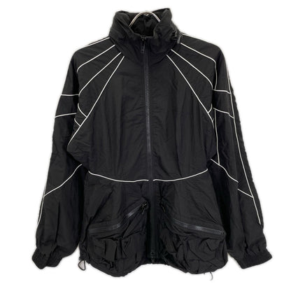 ALEXANDER WANG アレキサンダーワン 1WC2222355 ブラック フーデッドナイロントラックジャケット ジャケット