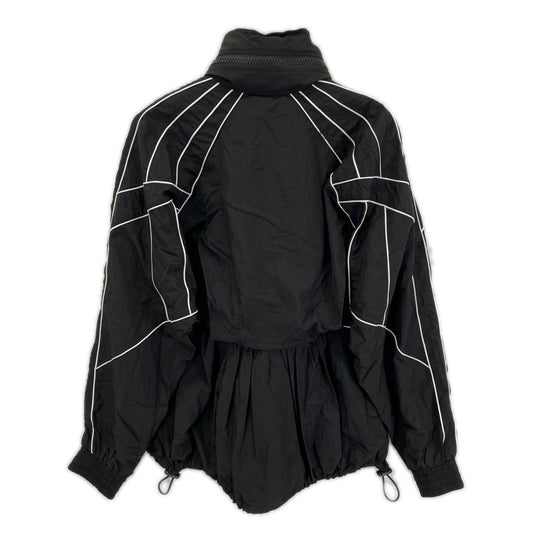 ALEXANDER WANG 1WC2222355 Black Hooded Nylon Track Jacket Jacket