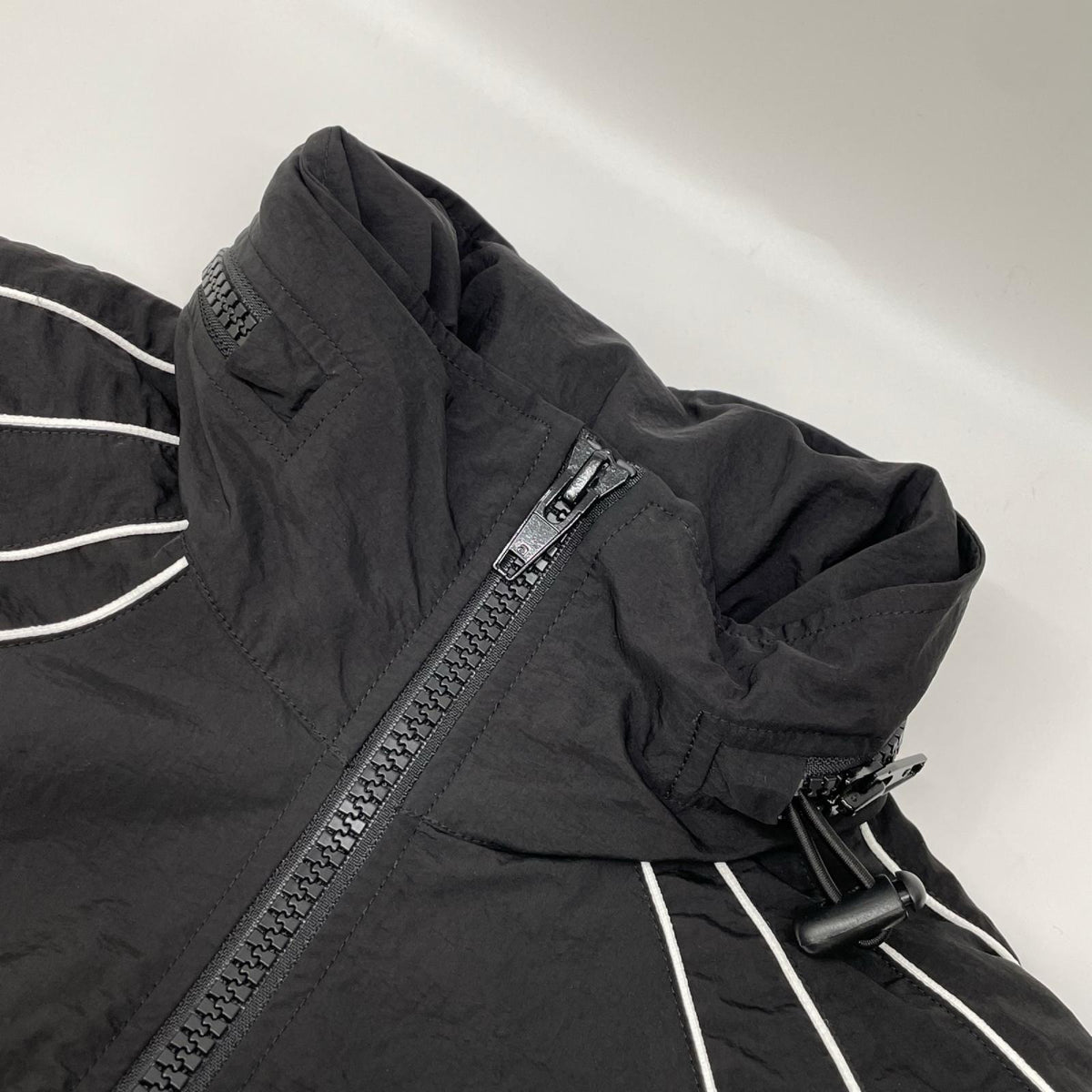ALEXANDER WANG アレキサンダーワン 1WC2222355 ブラック フーデッドナイロントラックジャケット ジャケット