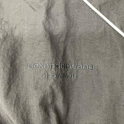 ALEXANDER WANG アレキサンダーワン 1WC2222355 ブラック フーデッドナイロントラックジャケット ジャケット