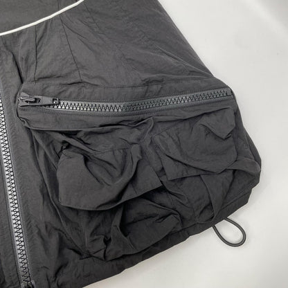 ALEXANDER WANG アレキサンダーワン 1WC2222355 ブラック フーデッドナイロントラックジャケット ジャケット