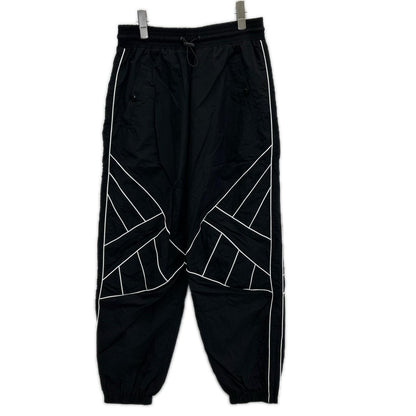 ALEXANDER WANG アレキサンダーワン UWC2224460 ブラック トラックナイロンパンツ ボトムス