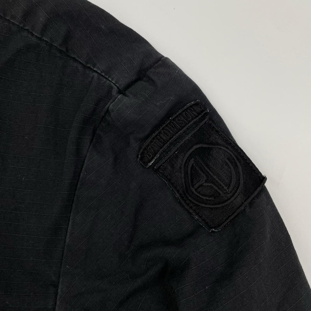 POLObyRalphLauren ポロラルフローレン ブラック　コットン100　リップストップ　ミリタリーファティーグジャケット トップス