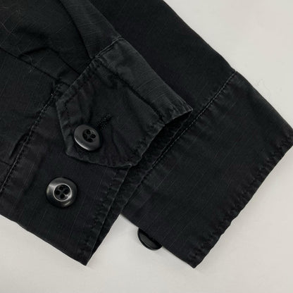 POLObyRalphLauren ポロラルフローレン ブラック　コットン100　リップストップ　ミリタリーファティーグジャケット トップス
