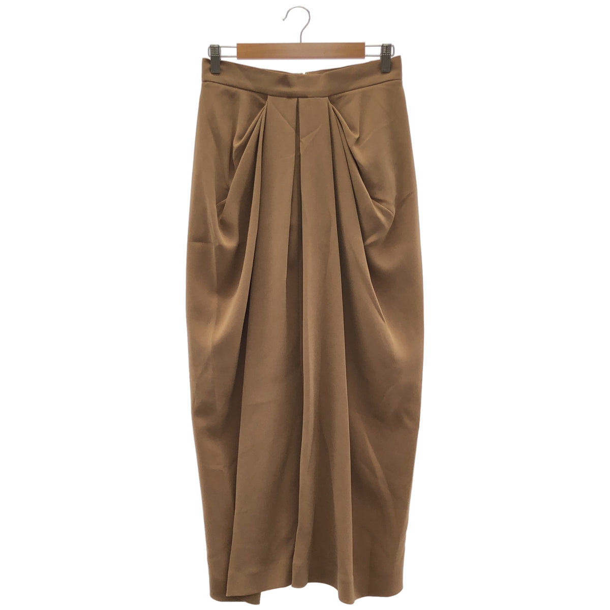 Max Mara マックスマーラ 25111010216 キャメル ロングケイディープリーツスカート ボトムス