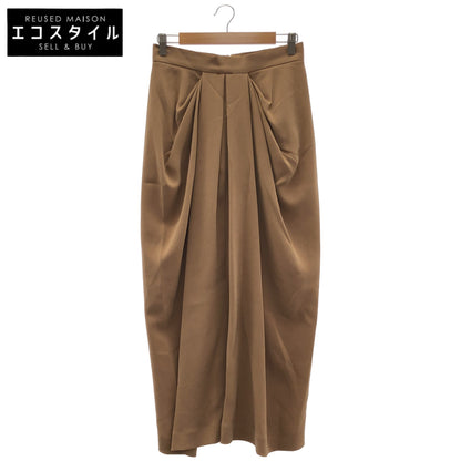 Max Mara マックスマーラ 25111010216 キャメル ロングケイディープリーツスカート ボトムス