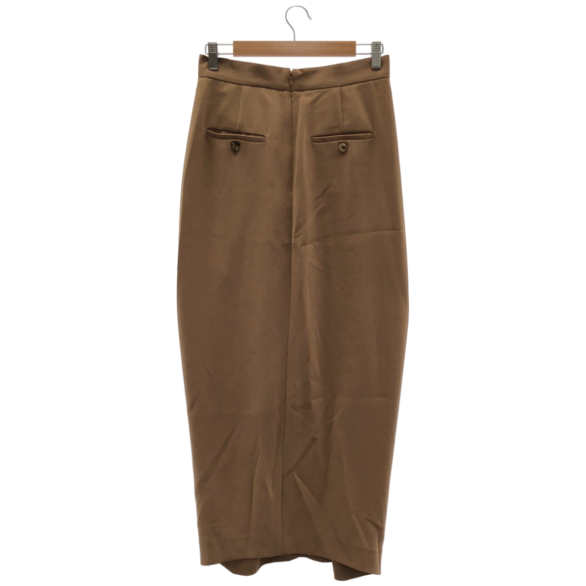 Max Mara マックスマーラ 25111010216 キャメル ロングケイディープリーツスカート ボトムス