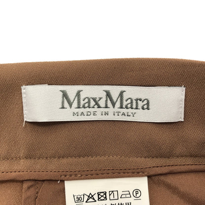 Max Mara マックスマーラ 25111010216 キャメル ロングケイディープリーツスカート ボトムス