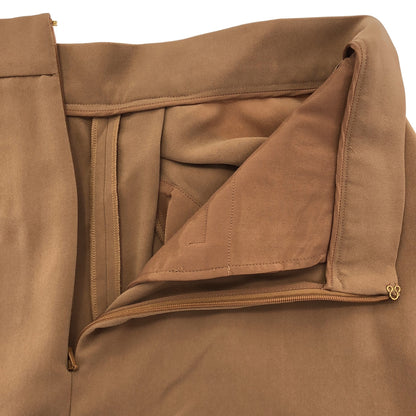 Max Mara マックスマーラ 25111010216 キャメル ロングケイディープリーツスカート ボトムス