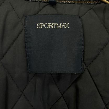 SPORTMAX スポーツマックス 24220860326　インディゴ　ファーカラー デニムジャケット ジャケット