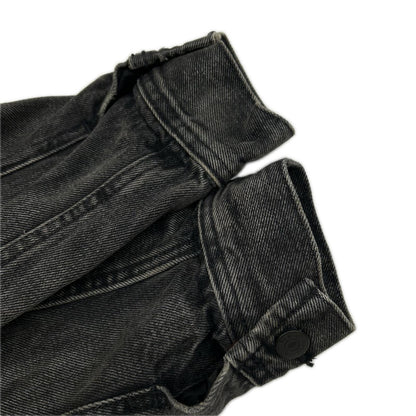 POLObyRalphLauren ポロラルフローレン ブラック 裏地チェック デニムトラッカージャケット ジャケット
