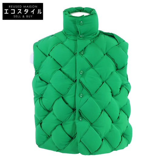 BOTTEGA VENETA ボッテガヴェネタ 【美品/国内正規】699579 イントレチャート テクニカルナイロン ダウン ベスト