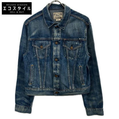 POLObyRalphLauren ポロラルフローレン インディゴ コットン　ウォッシュド加工　デニムトラッカージャケット ジャケット