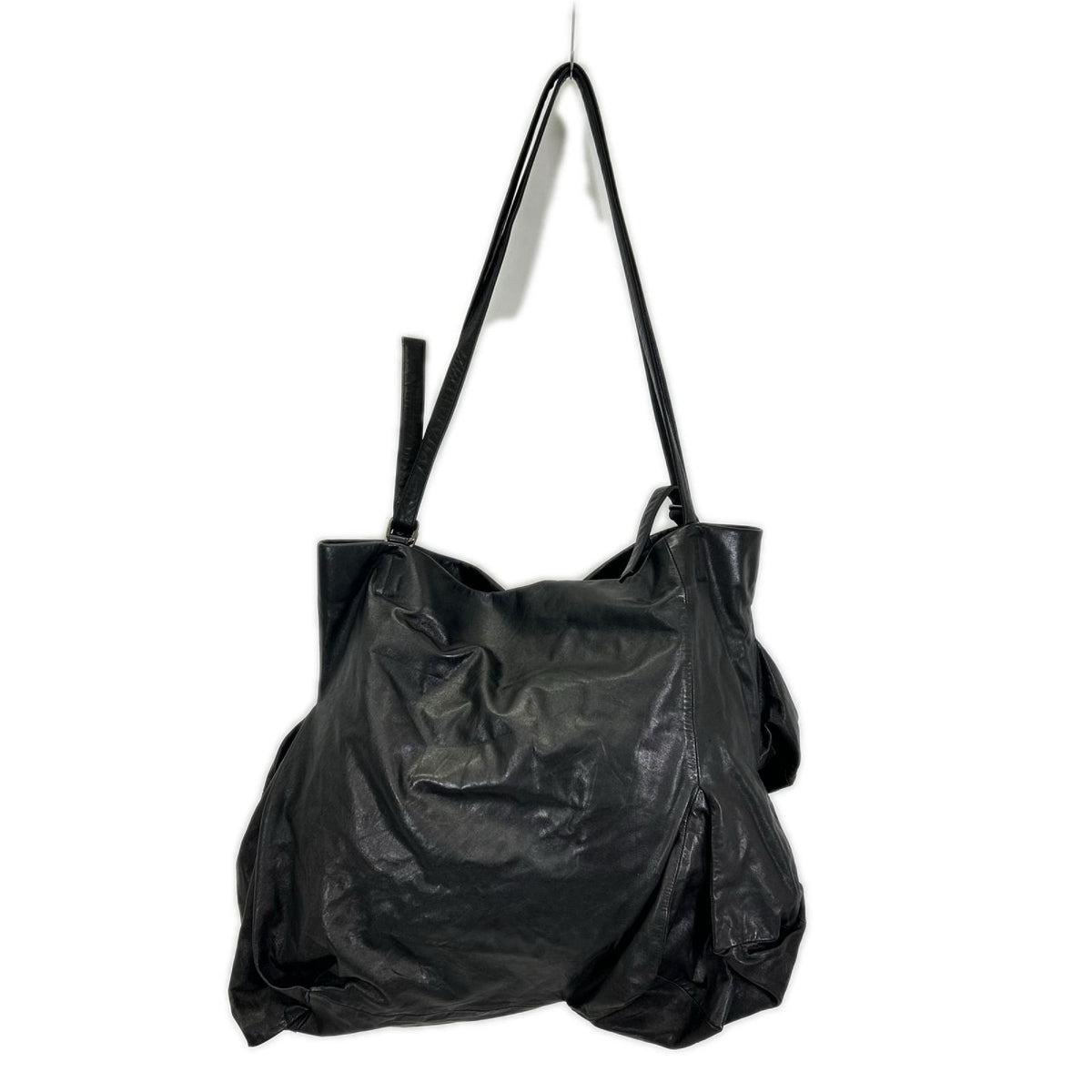 discord Yohji Yamamoto ディスコード ヨウジヤマモト DA-172-798 Unevenness tote カウレザー トートバッグ