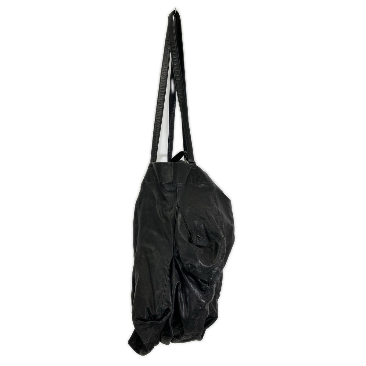 discord Yohji Yamamoto ディスコード ヨウジヤマモト DA-172-798 Unevenness tote カウレザー トートバッグ