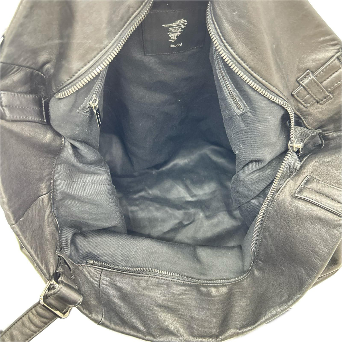 discord Yohji Yamamoto ディスコード ヨウジヤマモト DA-172-798 Unevenness tote カウレザー トートバッグ