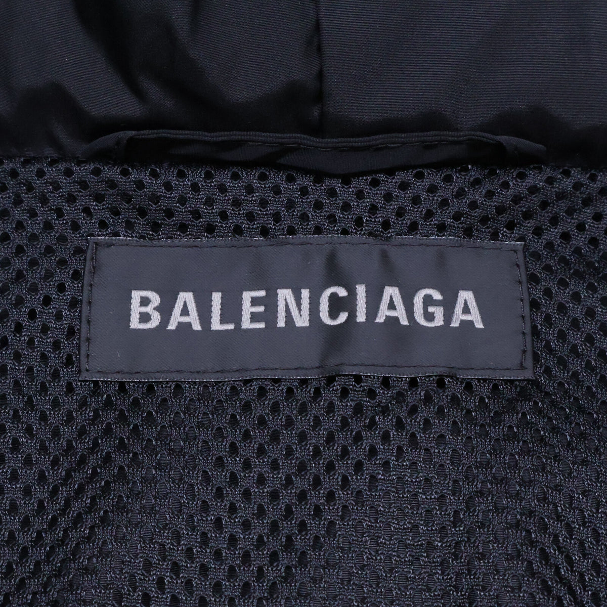 BALENCIAGA バレンシアガ 【国内正規/23年製】754226 マットナイロン ロゴ入り オーバーサイズ ジャンプスーツ オーバーオール オールインワン