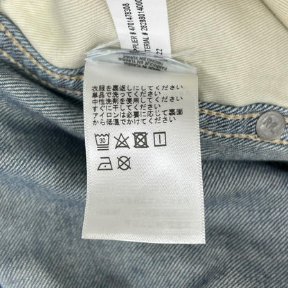 RRL ダブルアールエル 28288014000I 花&鳥刺繍 デニムジャンプスーツ つなぎ オーバーオール オールインワン