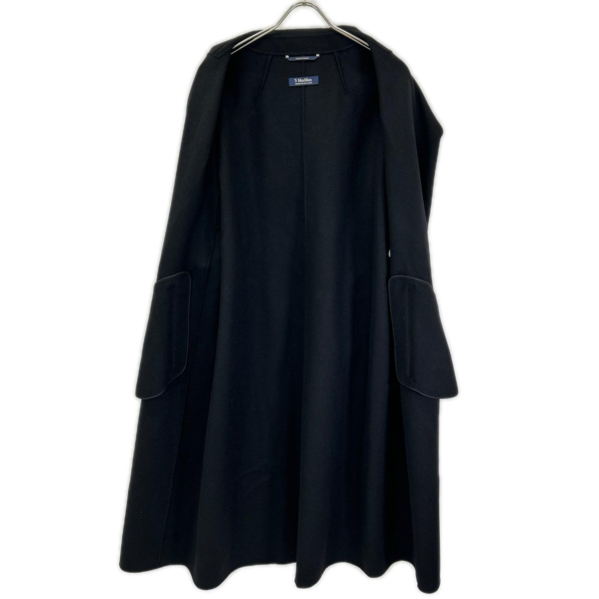 S MaxMara エスマックスマーラ 901107216 クチートアマーノ ヴァージンウール ベルテッド ロングコート コート