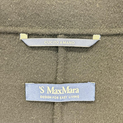 S MaxMara エスマックスマーラ 901107216 クチートアマーノ ヴァージンウール ベルテッド ロングコート コート