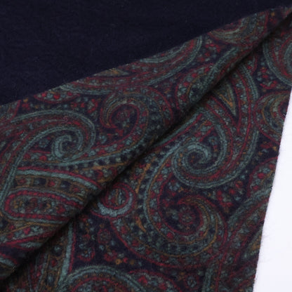 Loro Piana ロロピアーナ ペイズリー総柄 カシミヤ フリンジ ストール