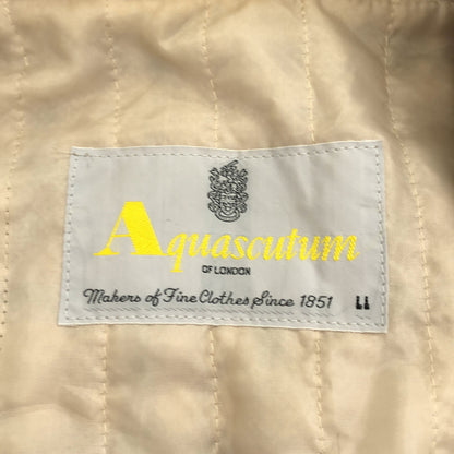 Aquascutum アクアスキュータム A550280 ウール100 チェック柄ブルゾンジャケット トップス