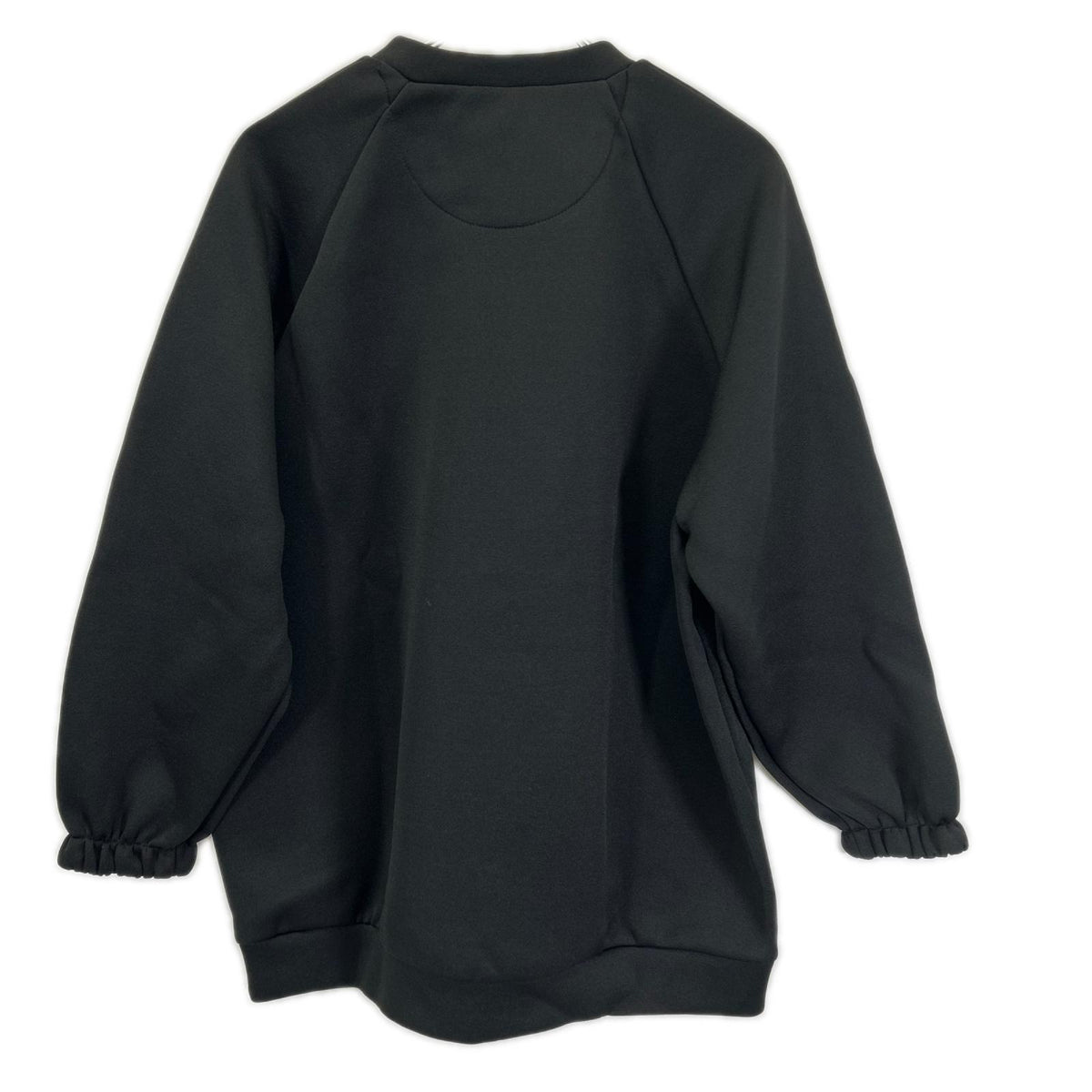 Max Mara マックスマーラ 19260127 ブラック ストーンロゴ スウェットトレーナ トップス