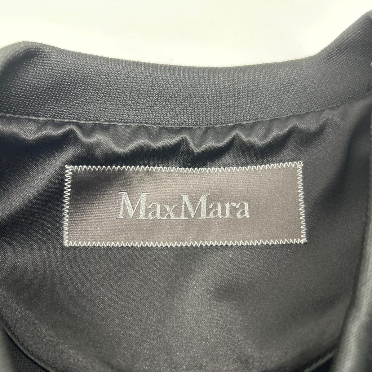Max Mara マックスマーラ 19260127 ブラック ストーンロゴ スウェットトレーナ トップス