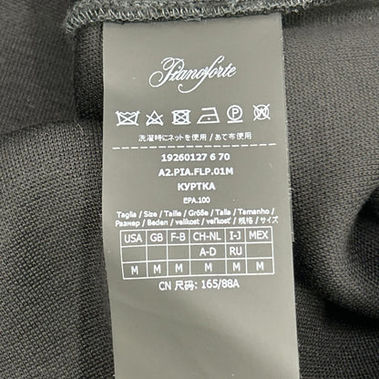 Max Mara マックスマーラ 19260127 ブラック ストーンロゴ スウェットトレーナ トップス