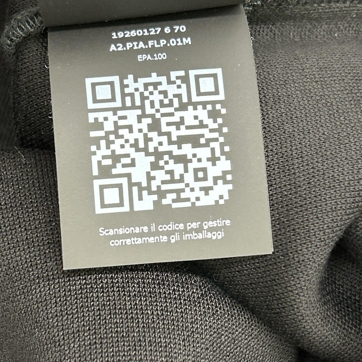 Max Mara マックスマーラ 19260127 ブラック ストーンロゴ スウェットトレーナ トップス