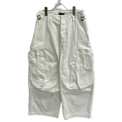BALENCIAGA バレンシアガ 720229 22年 ホワイト カーゴパンツ ボトムス